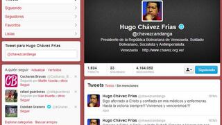 @ChavezCandanga: anatomía en Twitter del fallecido Hugo Chávez