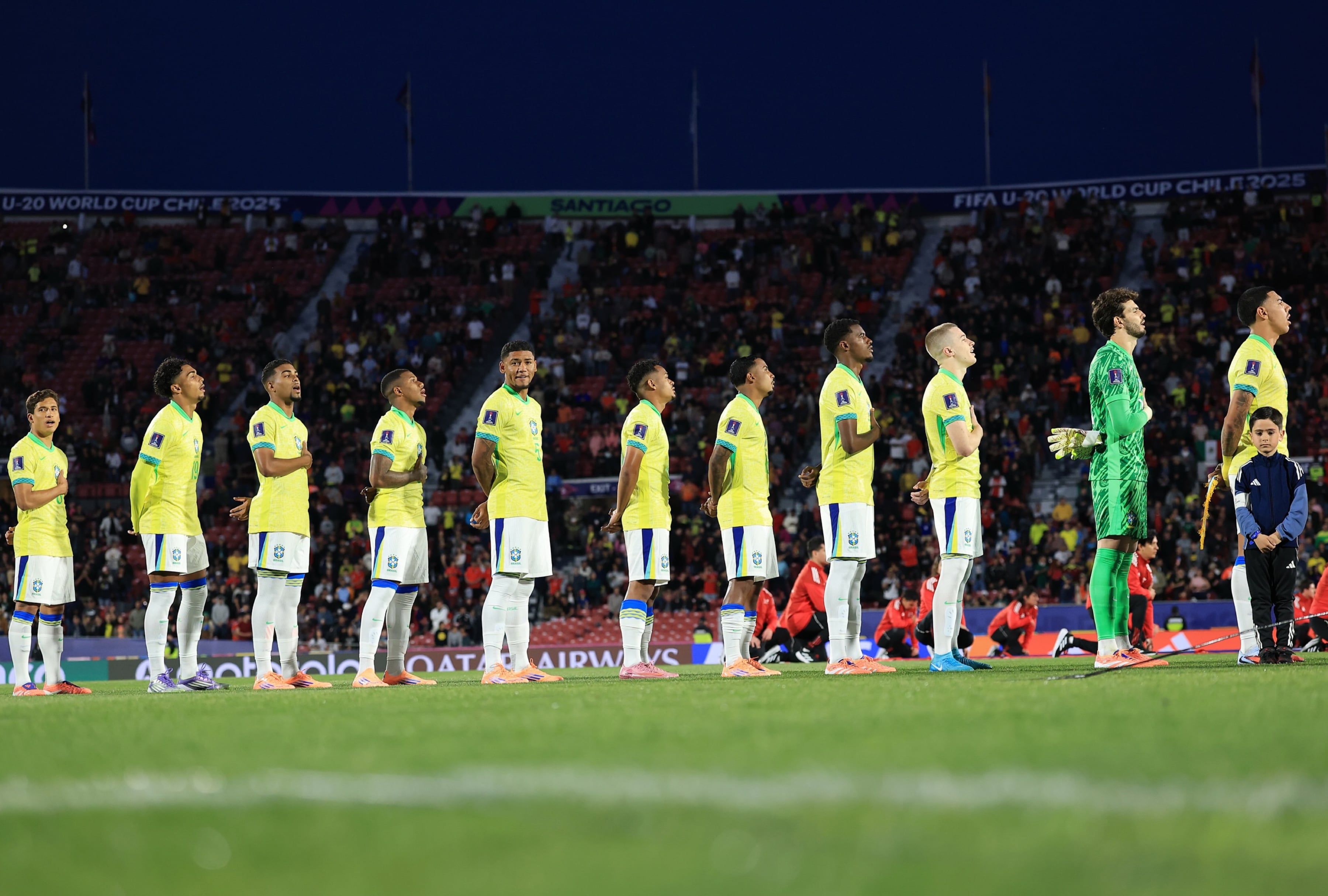 Brasil estuvo a solo unos minutos de igualarles los tres puntos contra México, pero un revés tardío los obligó a empatar y a asegurar que este choque fuera crucial. | Crédito: @brasil / Instagram