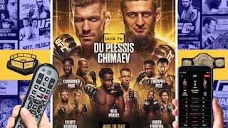 ¿Qué canal transmite Dricus du Plessis vs. Khamzat Chimaev por el UFC 319?