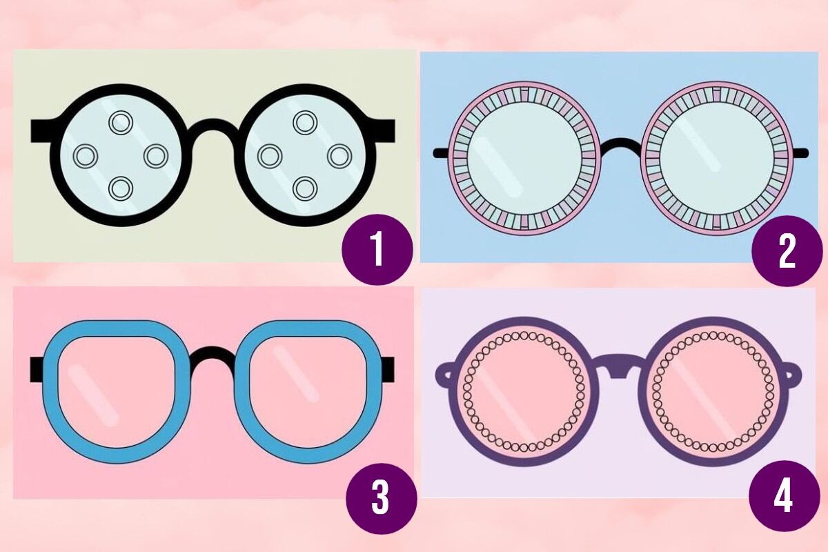 ¿Estás listo para conocerte mejor? Elige uno de los lentes de esta ilustración. (Imagen: El Comercio/Mag)