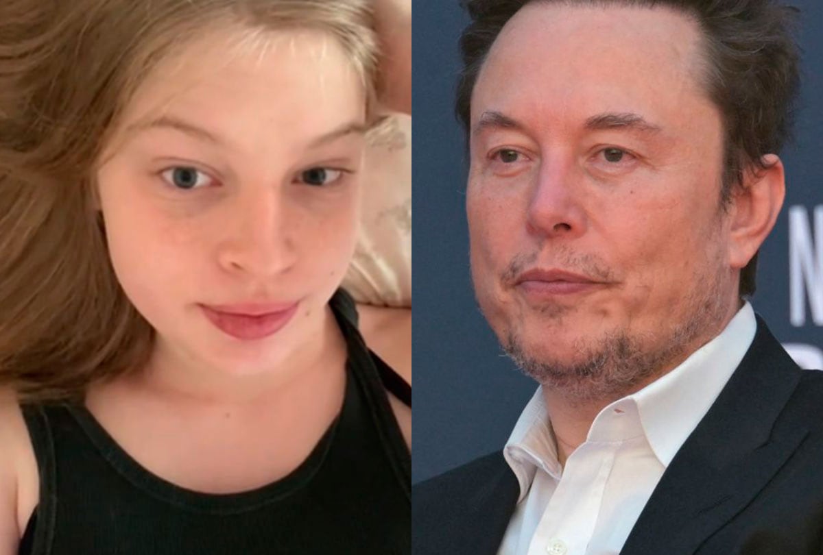 El magnate Elon Musk y su hija tienen una pésima relación. Ella lo acusa de ser padre ausente y no aceptarla, mientras que para él está muerta (Foto: Tik Tok de Vivian Jenna Wilson / AFP)