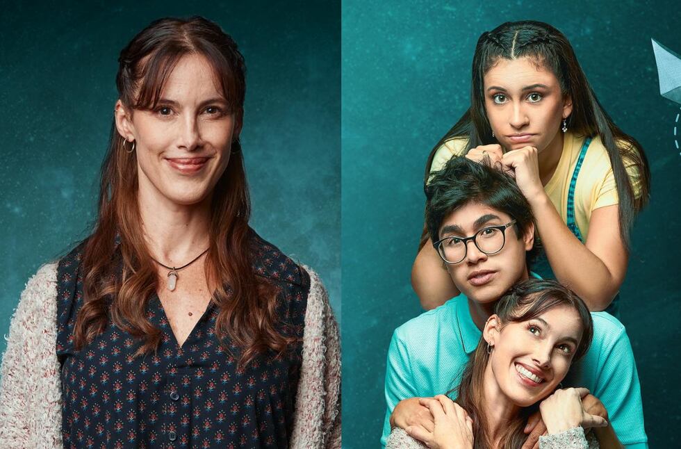Tati Alcántara, Gina Yangali y Mario Mendoza protagonizan la obra “Mamá está más chiquita”. (Foto: Instagram)