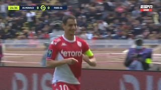 Lujosa definición de Ben Yedder para anotar el 1-0 del PSG vs. Mónaco en la Ligue 1 | VIDEO