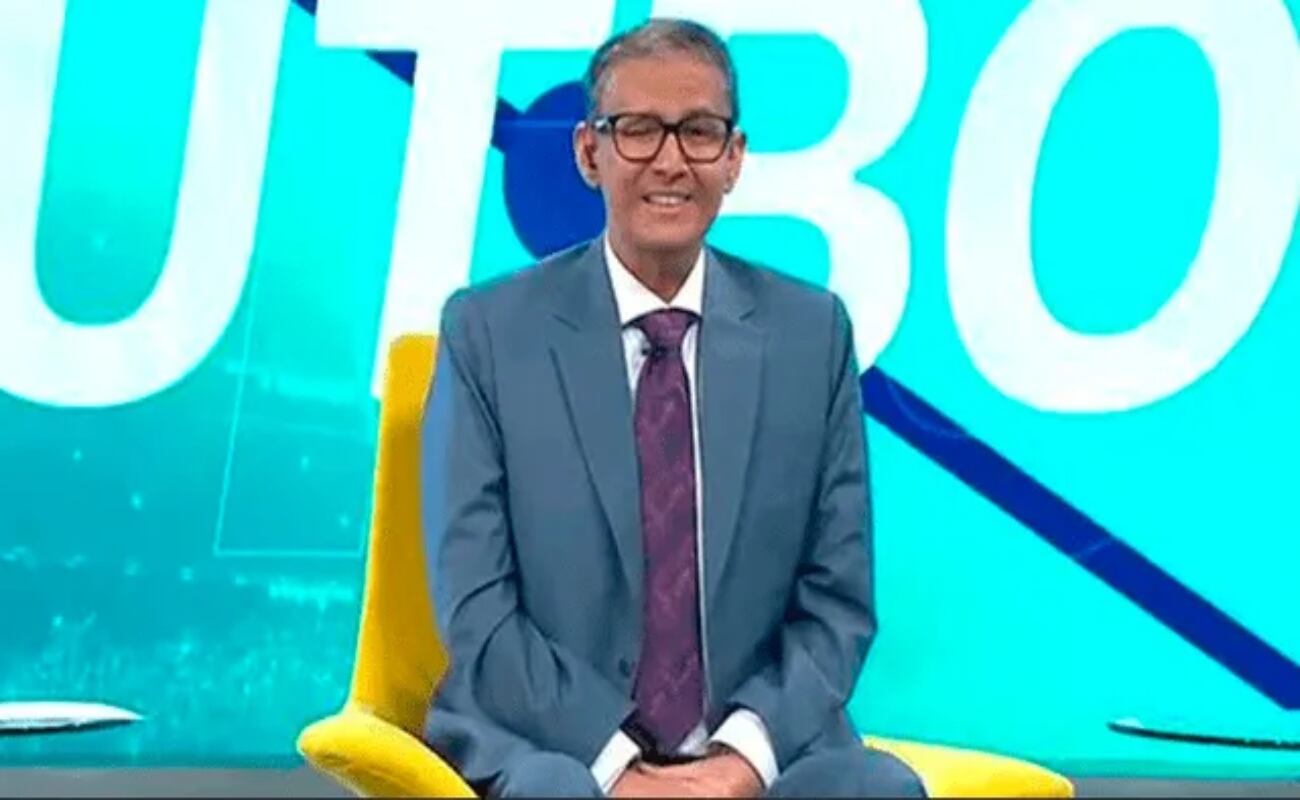 Erick Osores y su mensaje sobre el rating tras su regreso a Fútbol en América. (Foto: captura Fútbol en América)