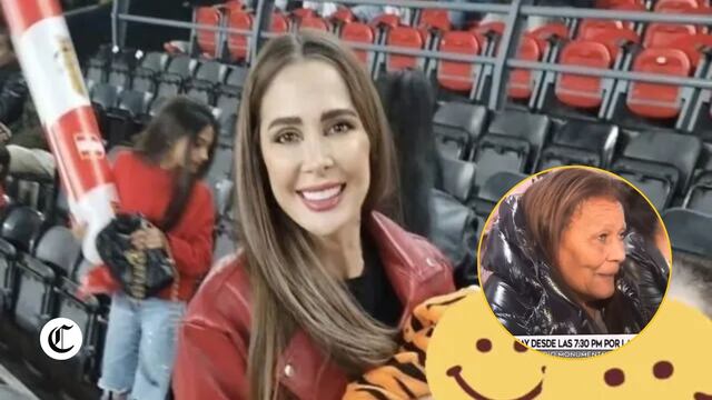 Ana Paula Consorte acudió con sus hijos al Perú vs. Paraguay, pero alejada de ‘Doña Peta’