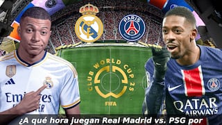 ¿A qué hora juega Real Madrid vs. PSG por la semifinal de la Copa Mundial de Clubes?