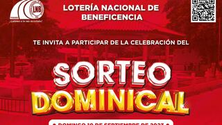 Lotería Nacional de Panamá: resultados y números ganadores 10 de septiembre de 2023