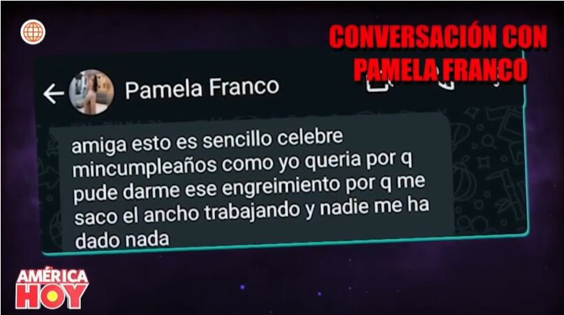 Pamela Franco - Instagram