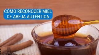 El truco para reconocer la miel de abeja auténtica