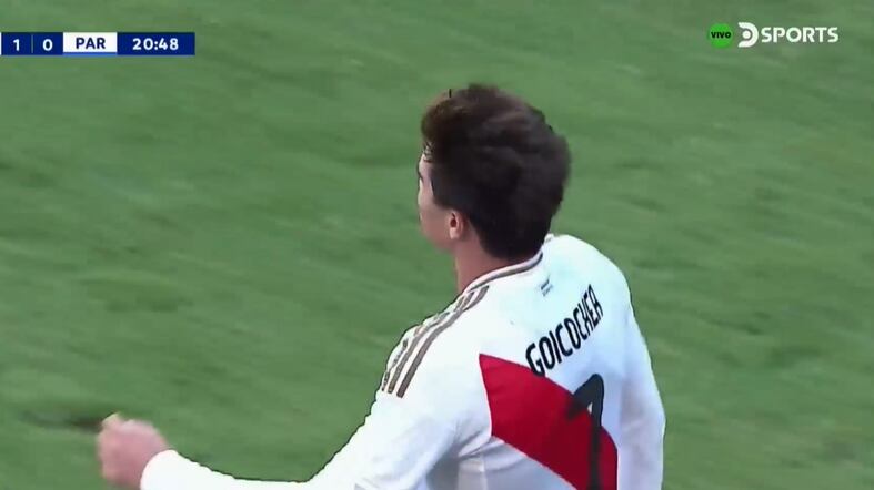 Juan Pablo Goicochea marcó el 1-0 de Perú, pero Paraguay empata al instante en Sudamericano Sub 20 | VIDEO
