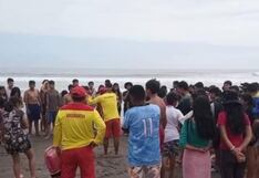 Arequipa: tres menores son rescatados cuando eran arrastrados por el mar