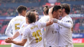 Real Madrid vence 4-1 a Osasuna y se mantiene como líder de LaLiga Santander 