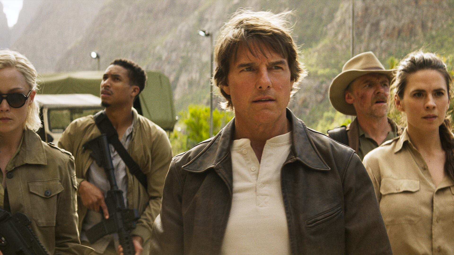 Tom Cruise y parte del elenco principal de "Mission: Impossible - The Final Reckoning" (Foto: Paramount Pictures)