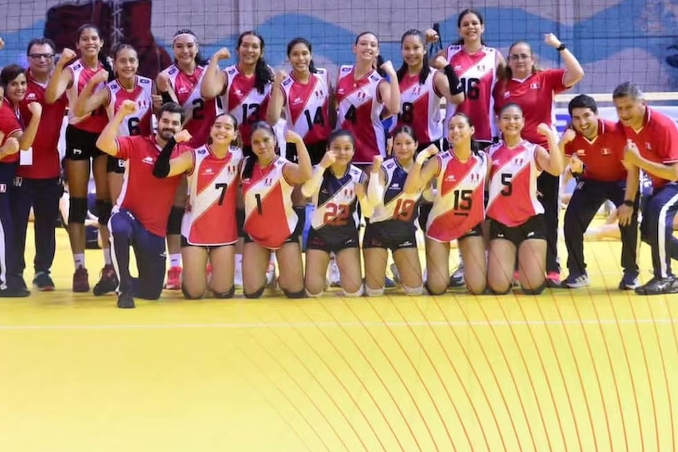 Perú conquistó el bronce en Honduras y llega fortalecido al Mundial Sub 17 de vóley. Foto: FPV