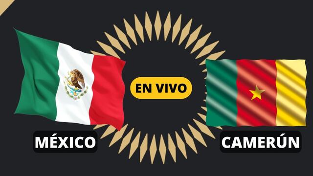 Selección México - Camerún: partido amistoso por la fecha FIFA