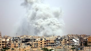 Siria acusa a la coalición internacional de bombardear posiciones de su ejército