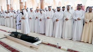 Sepultan a príncipe de Emiratos Árabes que fue hallado muerto en Londres | FOTOS
