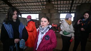 Greta Thunberg se une a protesta contra la construcción de una autopista en Francia