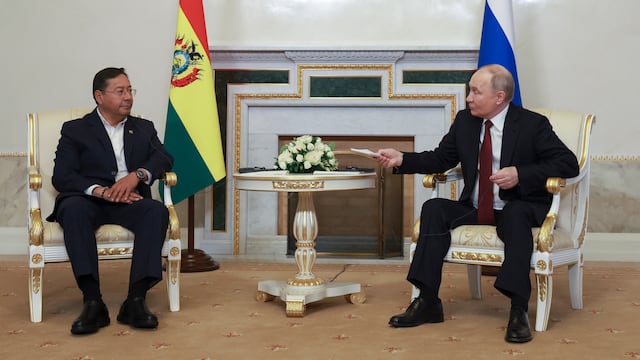 Putin recibe al presidente de Bolivia Luis Arce para hablar de cooperación nuclear y energética