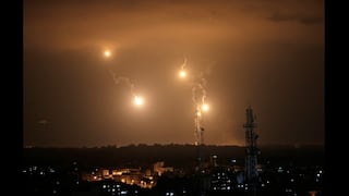 Israel bombardea 150 objetivos en la peor noche para Gaza
