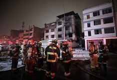 San Borja: Incendio en edificio dejó como saldo al menos dos bomberos heridos