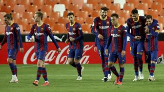 Barcelona, con doblete de Lionel Messi, venció al Valencia por LaLiga Santander