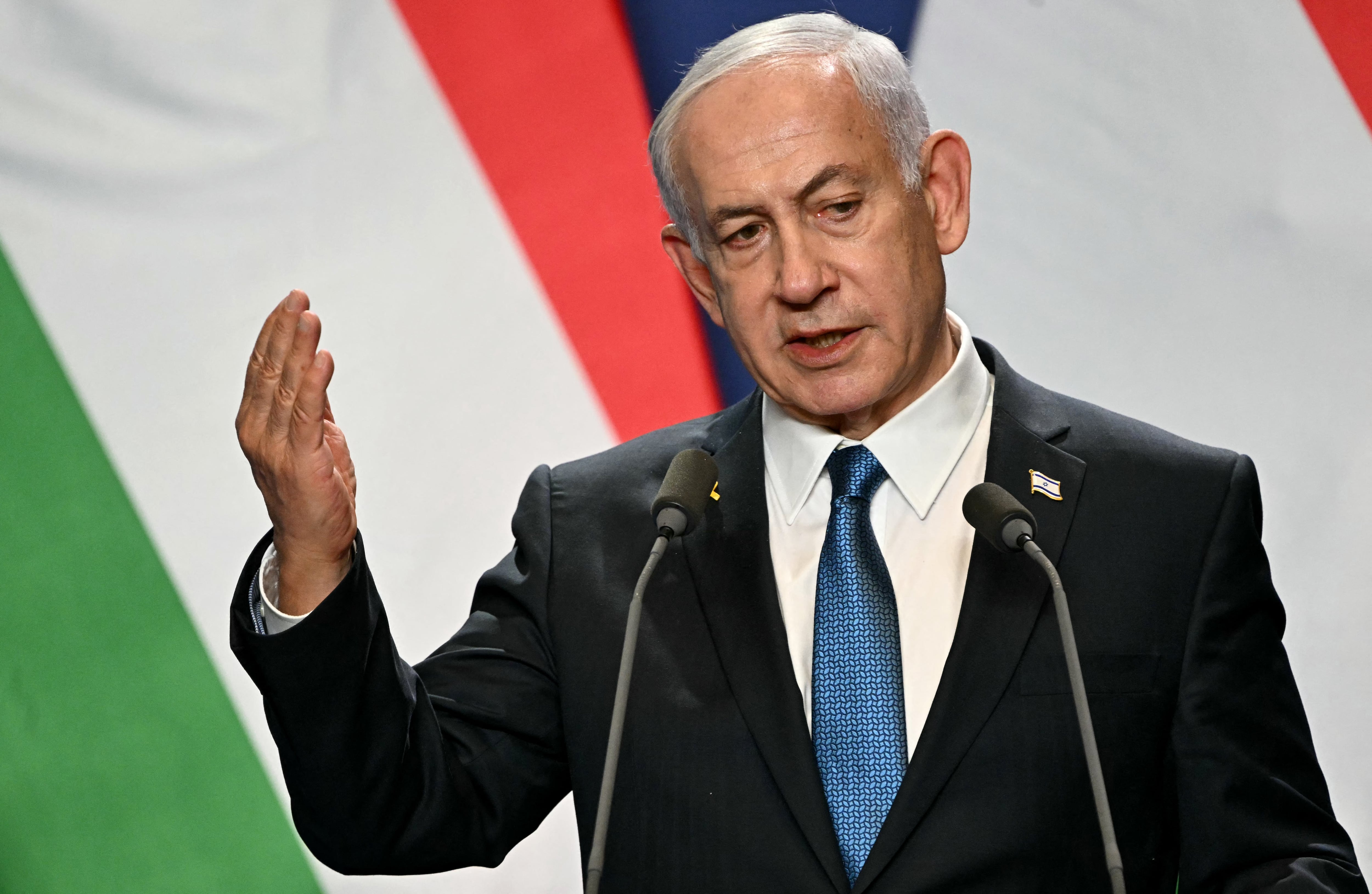 El primer ministro israelí, Benjamin Netanyahu. (Foto de Attila KISBENEDEK / AFP)