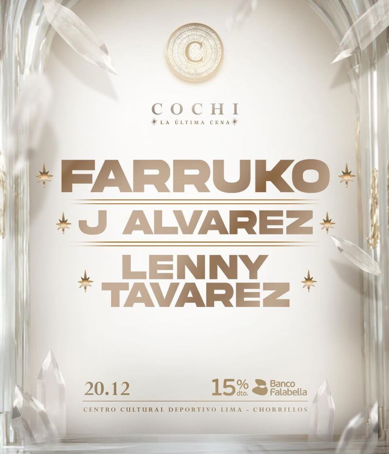Cochinola confirma a los artistas que formarán parte de "La última cena". (Foto: Instagram)