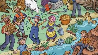 ¿Eres un GENIO? Encuentra el pincel escondido en 12 segundos y demuestra tu inteligencia