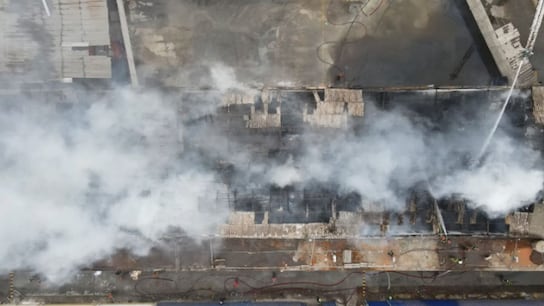 Incendio en El Agustino