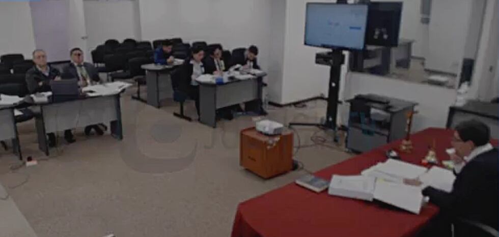 Luis Mesones Odar, exesposo de Sada Goray, quien había permanecido prófugo de la justicia, reapareció en audiencia tras vencer la orden de captura y detención en su contra.