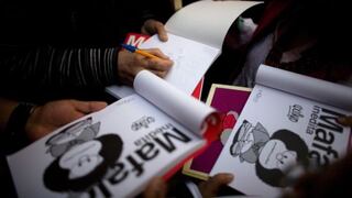 Mafalda: el estandarte de la celebración por el Día del Libro