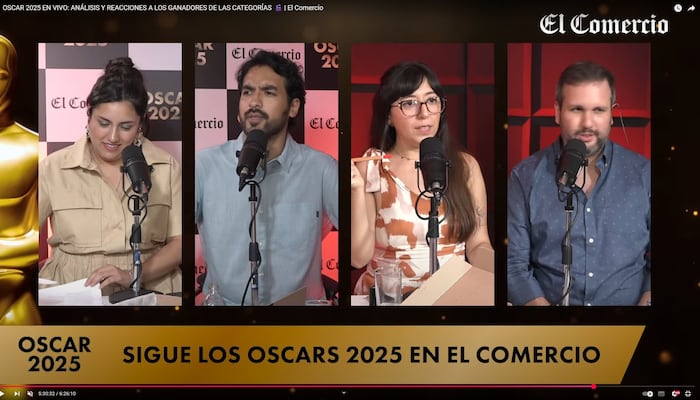 Así se vivió el Óscar en los canales digitales El Comercio
