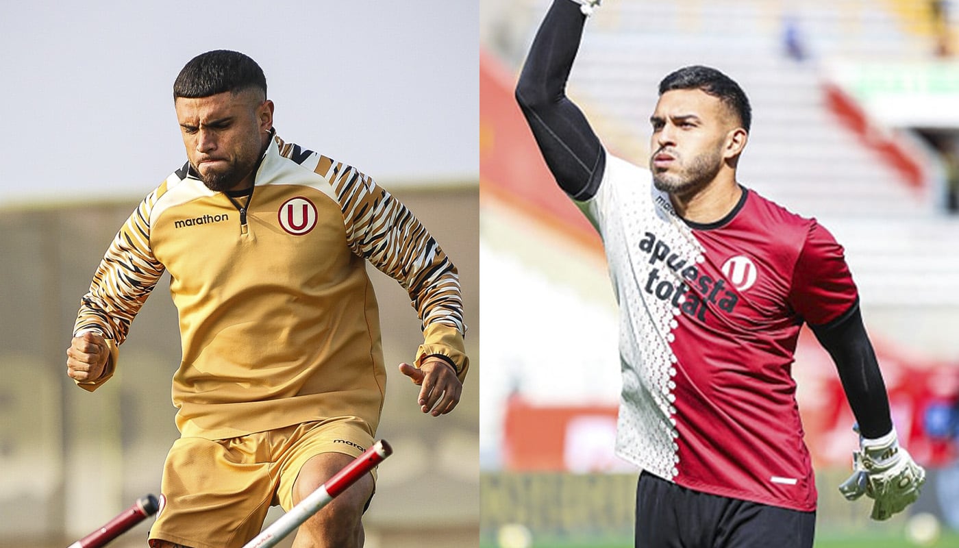 Así se informó en Chile sobre el título obtenido por Rodrigo Ureña y Vargas con Universitario en la Liga 1 2025 | Composición EC: @universitario1924