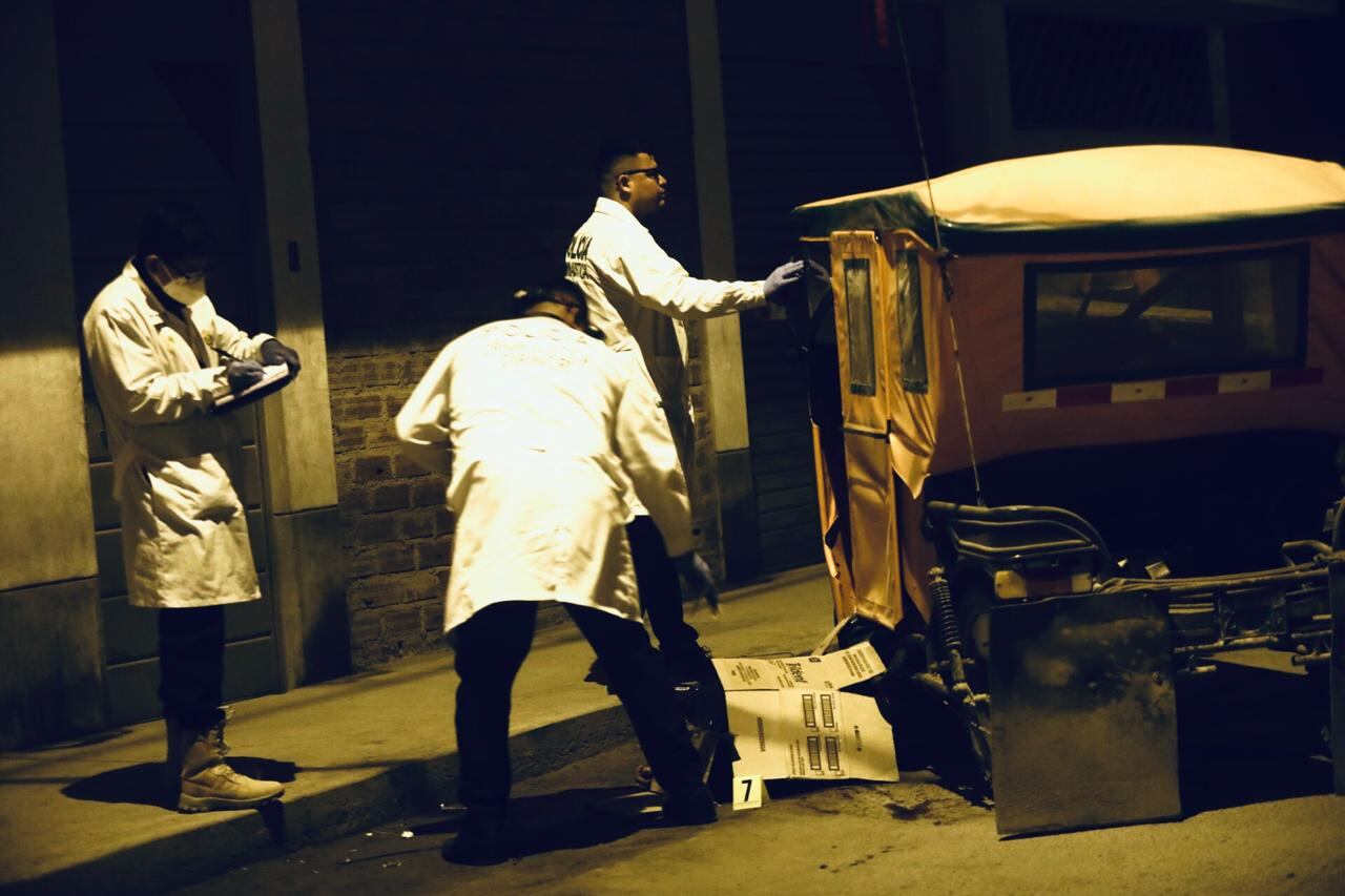 Un mototaxista fue asesinado de siete balazos en el distrito de Puente Piedra. (Foto: César Grados / @photo.gec)