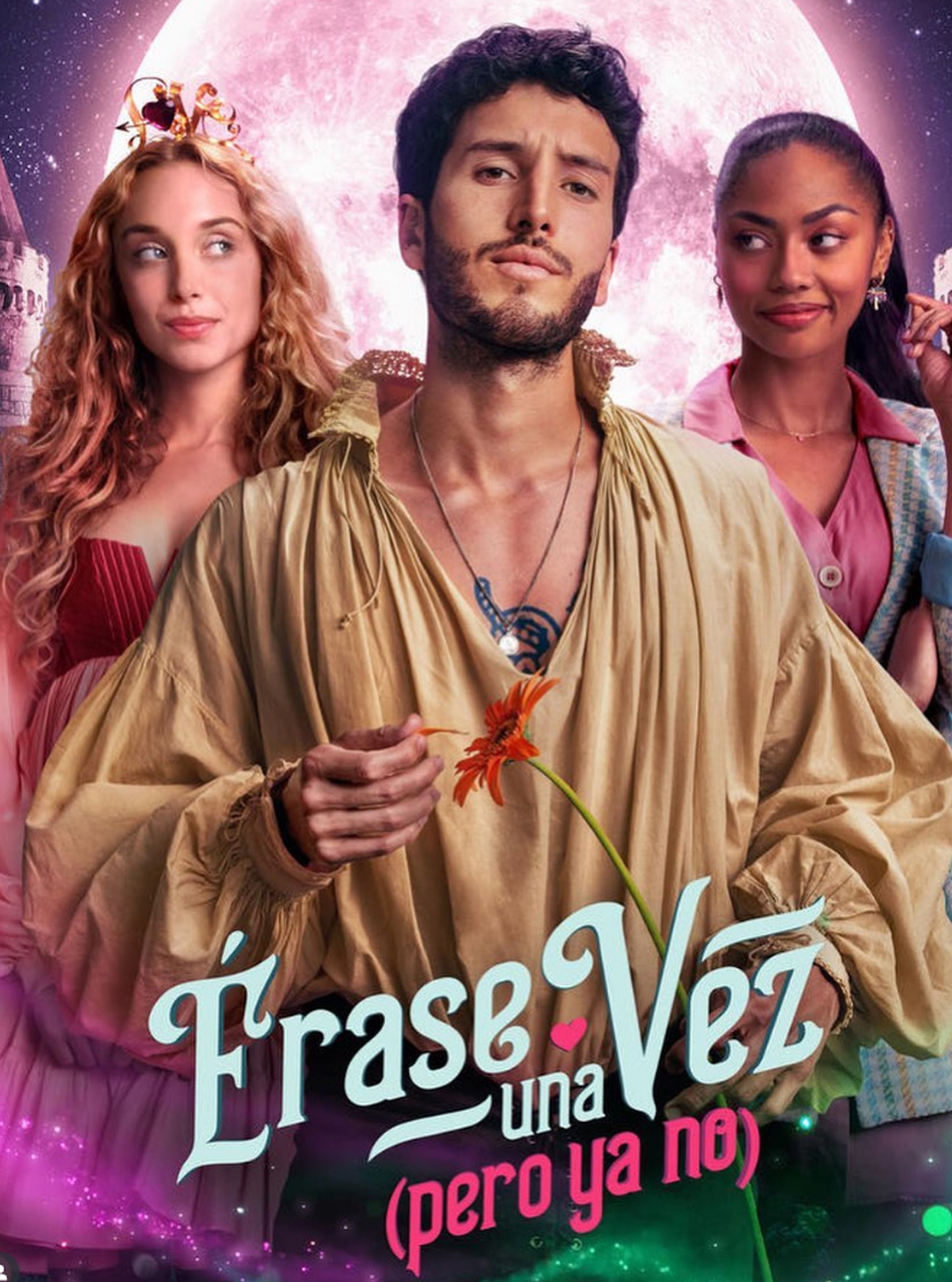 Mónica Mara junto a sus compañeros de elenco durante el rodaje de “Érase una vez... pero ya no” (Foto: Mónica Mara/Instagram)