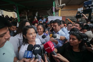 Keiko Fujimori sobre Rafael López Aliaga: “Las puertas de nuestro partido están siempre abiertas para quienes quieran dialogar”