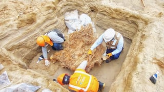 Chilca: ocho fardos funerarios con más de 800 años de antigüedad
