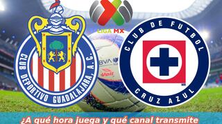 ¿A qué hora juega y qué canal transmite Chivas de Guadalajara vs. Cruz Azul por Torneo Apertura 2025 de Liga MX?