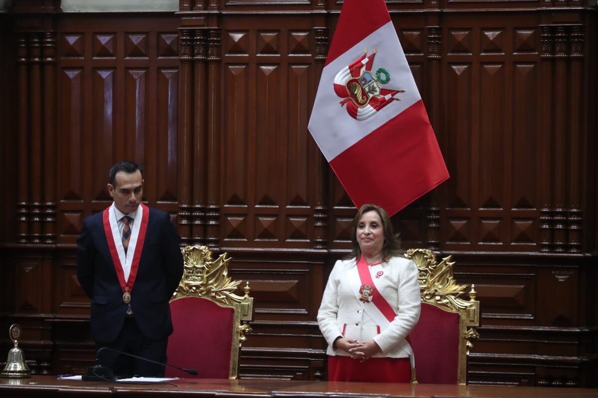 Boluarte presenta nuevo programa que sustituye a Qali Warma y prioriza la alimentación escolar saludable. (Foto: GEC)