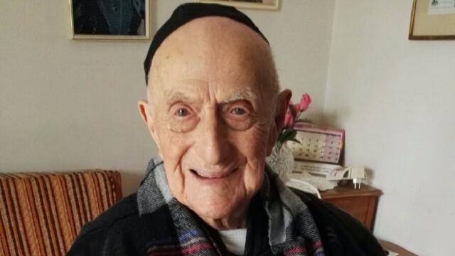 Ex prisionero de Auschwitz es el hombre más anciano del mundo