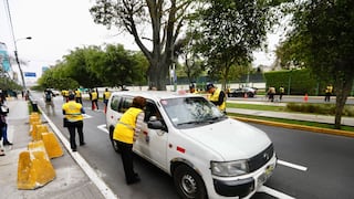 Taxis colectivos en la Av. Arequipa: así operaban las mafias de transportistas que ahora podrían empadronarse | VIDEO