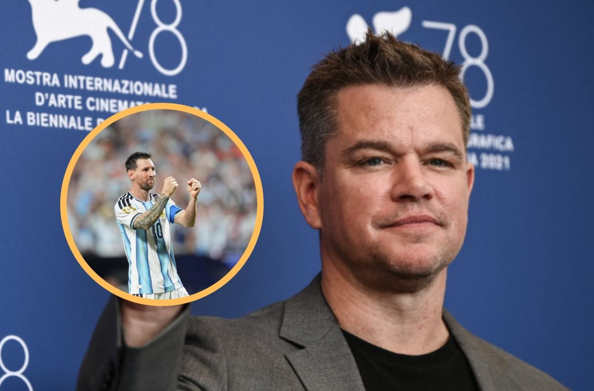 Matt Damon confiesa que su familia admira a Lionel Messi: "Es más importante que yo en casa"