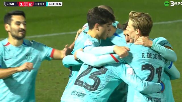 Barcelona remonta 3-1 ante Unionistas con goles de Koundé y Balde por Copa del Rey | VIDEO