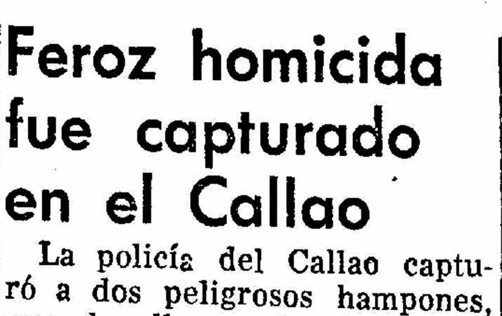 Titular del diario El Comercio del 4 de diciembre de 1965. (Foto: GEC Archivo Histórico)