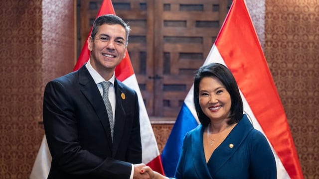 Keiko Fujimori y Santiago Peña abordaron temas de seguridad regional, integración económica e inversiones
