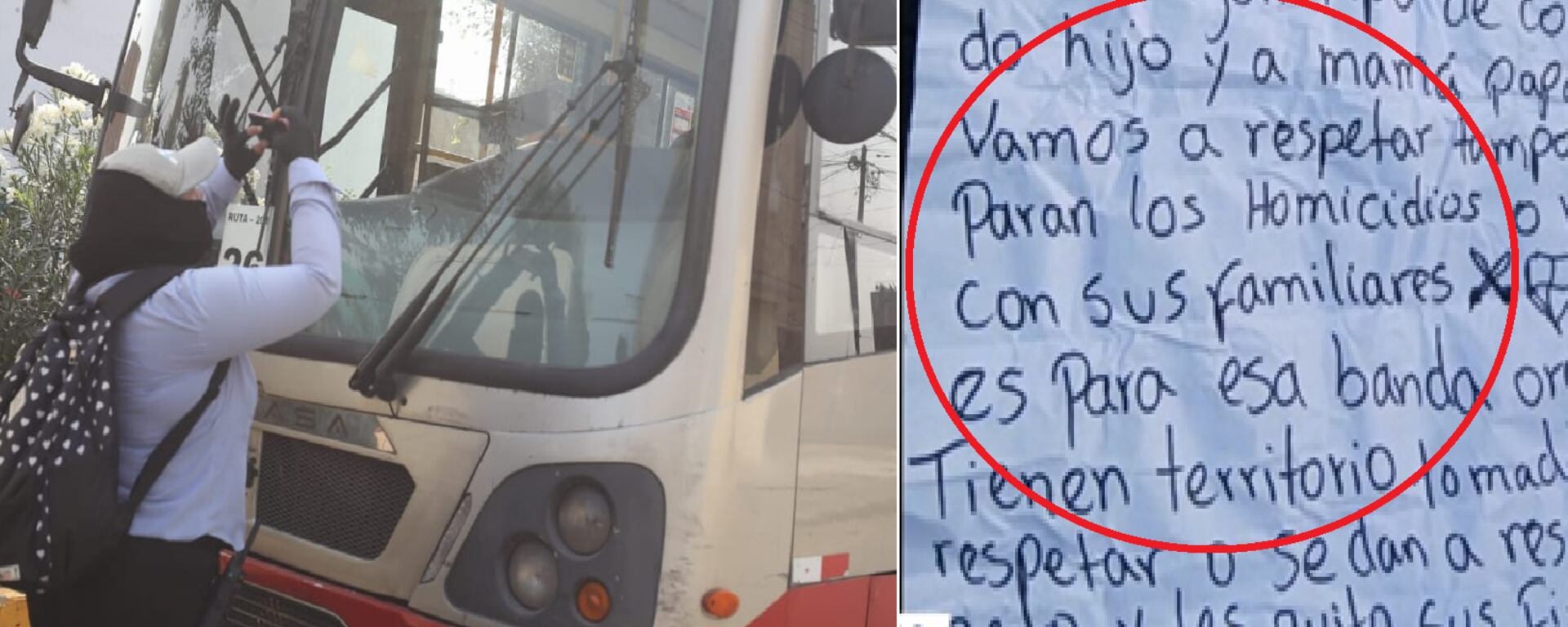 Corredor rojo bajo fuego cruzado: carta de amenaza apunta a guerra entre bandas