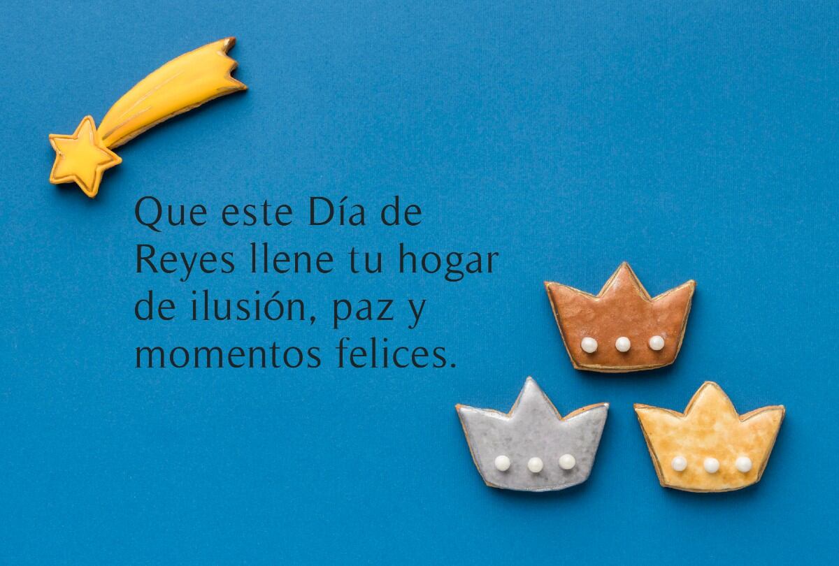 Estos deseos y saludos para enviar este Día de Reyes son ideales para sorprender con un mensaje especial. | Crédito: Freepik/Composición Mag
