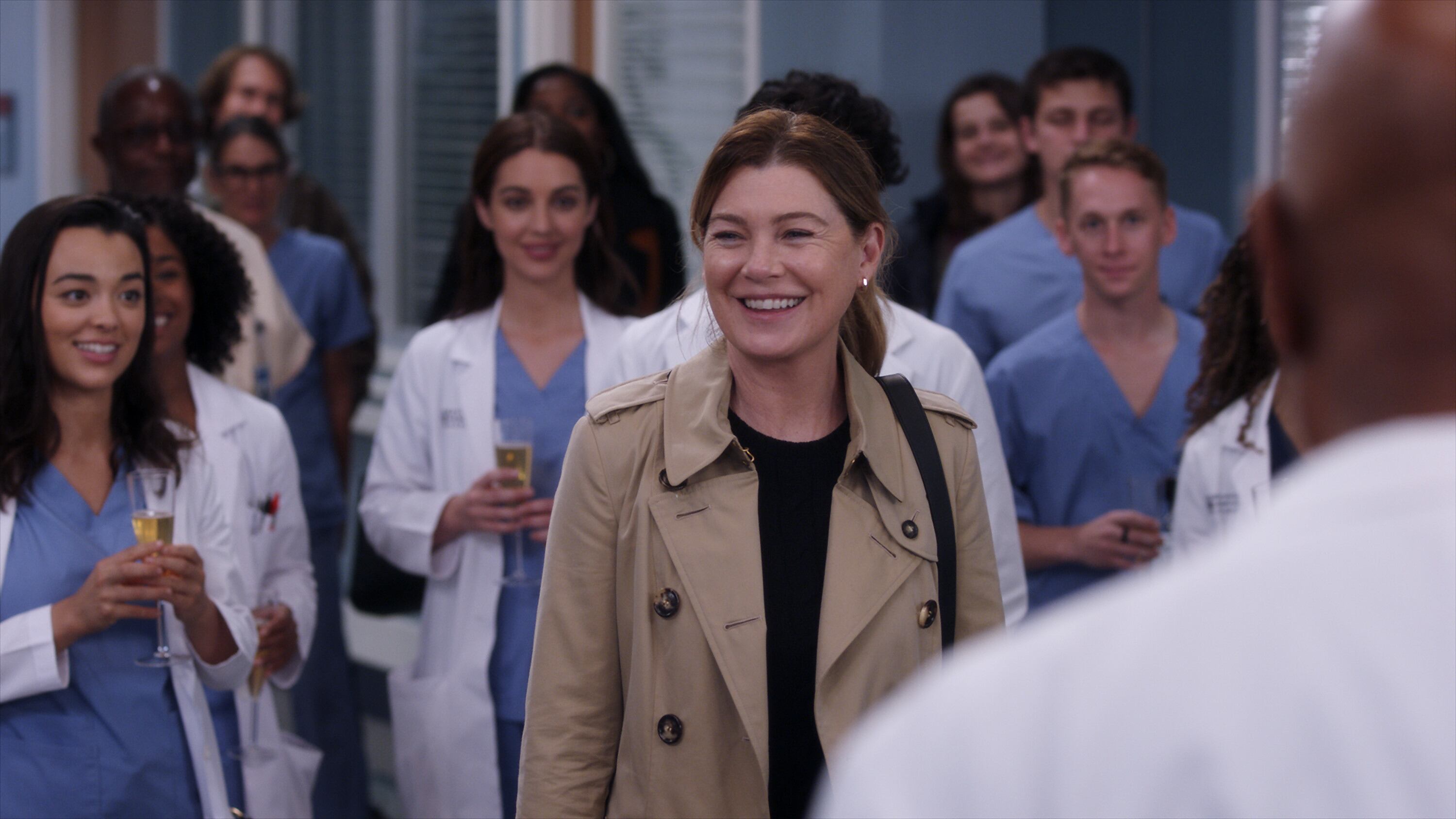 Ellen Pompeo en una escena de su último episodio en "Greys Anatomy". Foto: ABC
