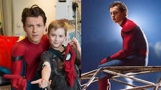 Tom Holland visita un hospital infantil vestido con traje de Spiderman [FOTOS]